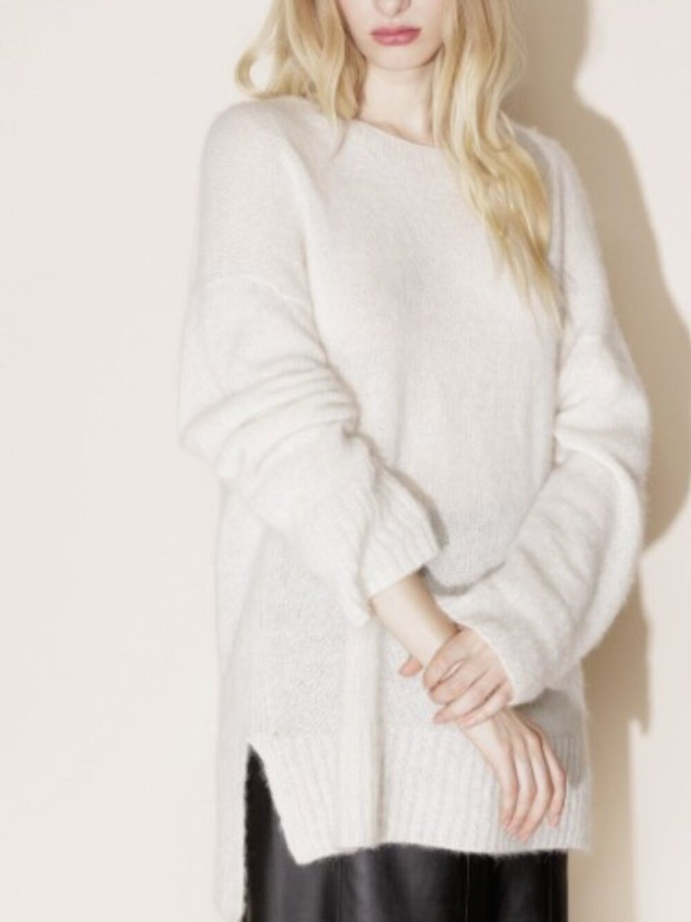 NWT Woodling Lea Sweater - White - XS - Made in Norway